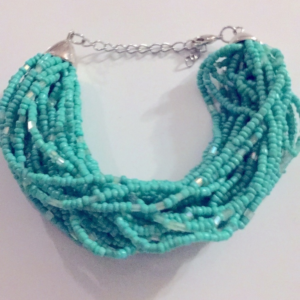 Bead Bracelet turquoise (N)